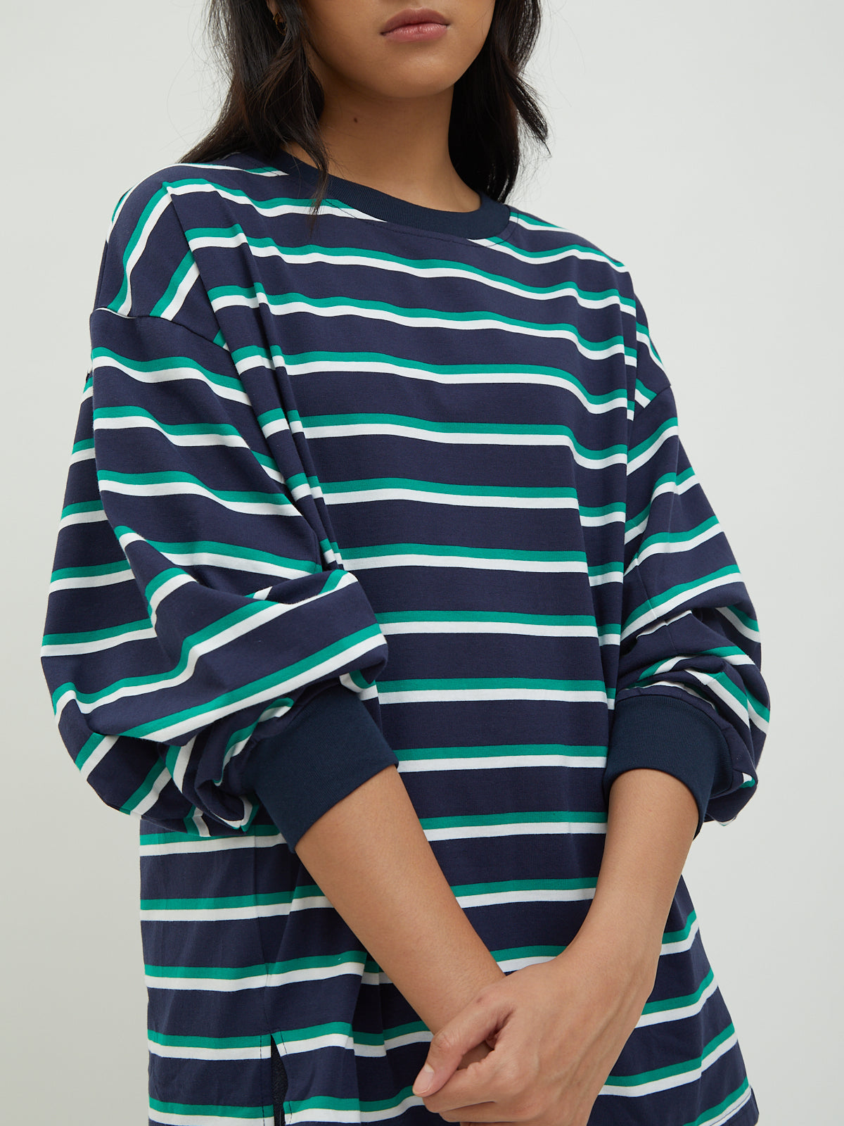 Listia Long Sleeve Oversized Tee