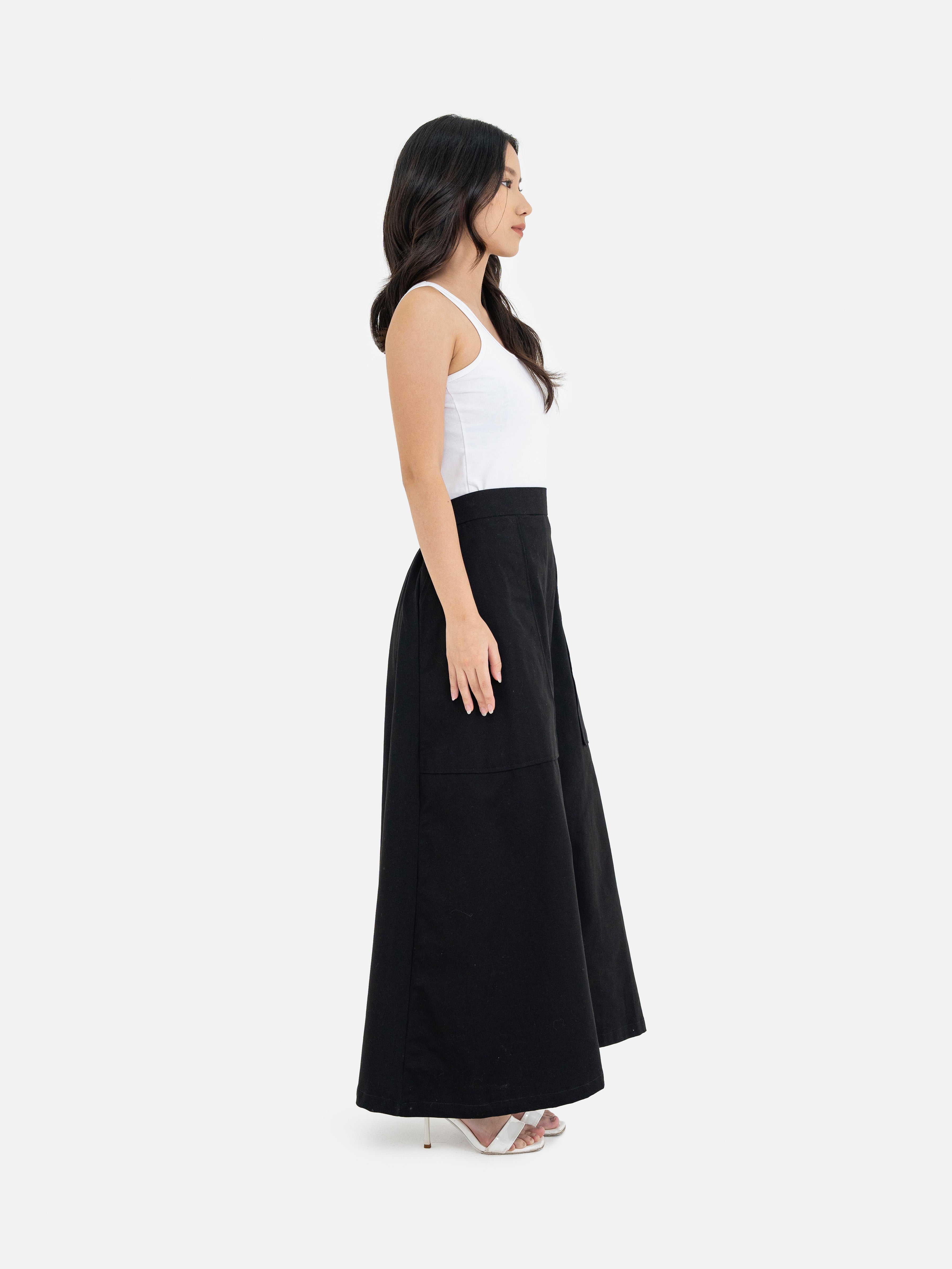 Luna Cotton Twill Skirt