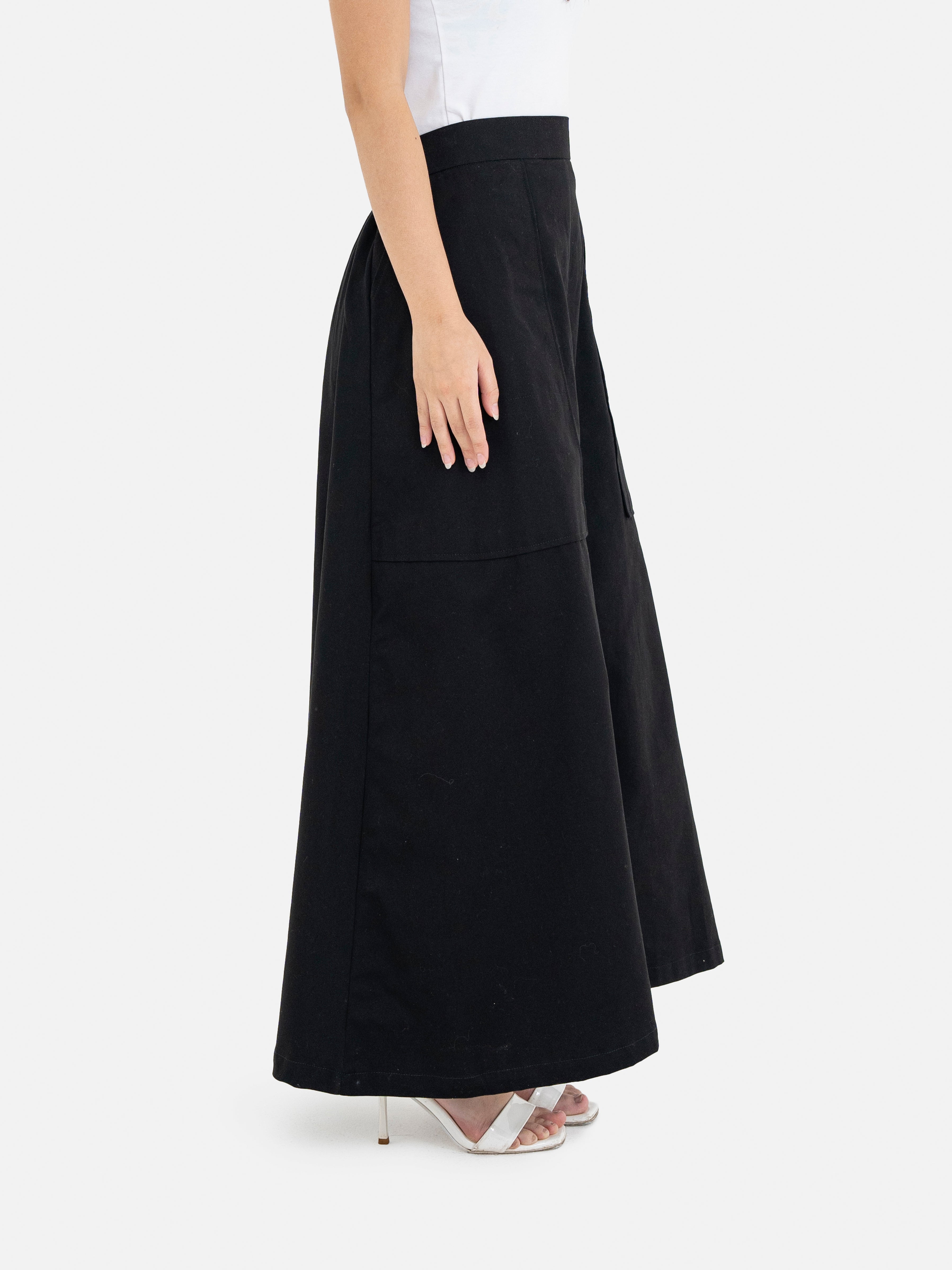Luna Cotton Twill Skirt