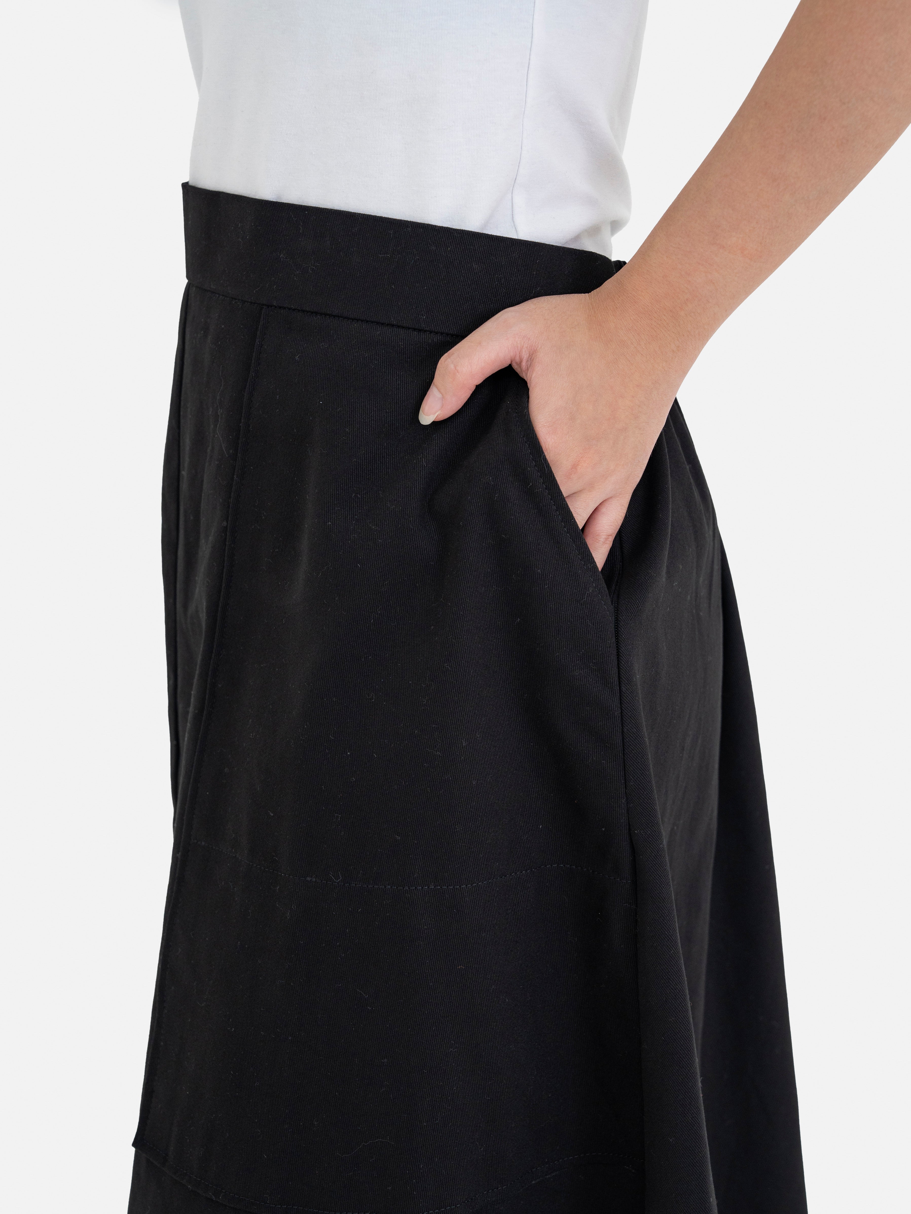 Luna Cotton Twill Skirt