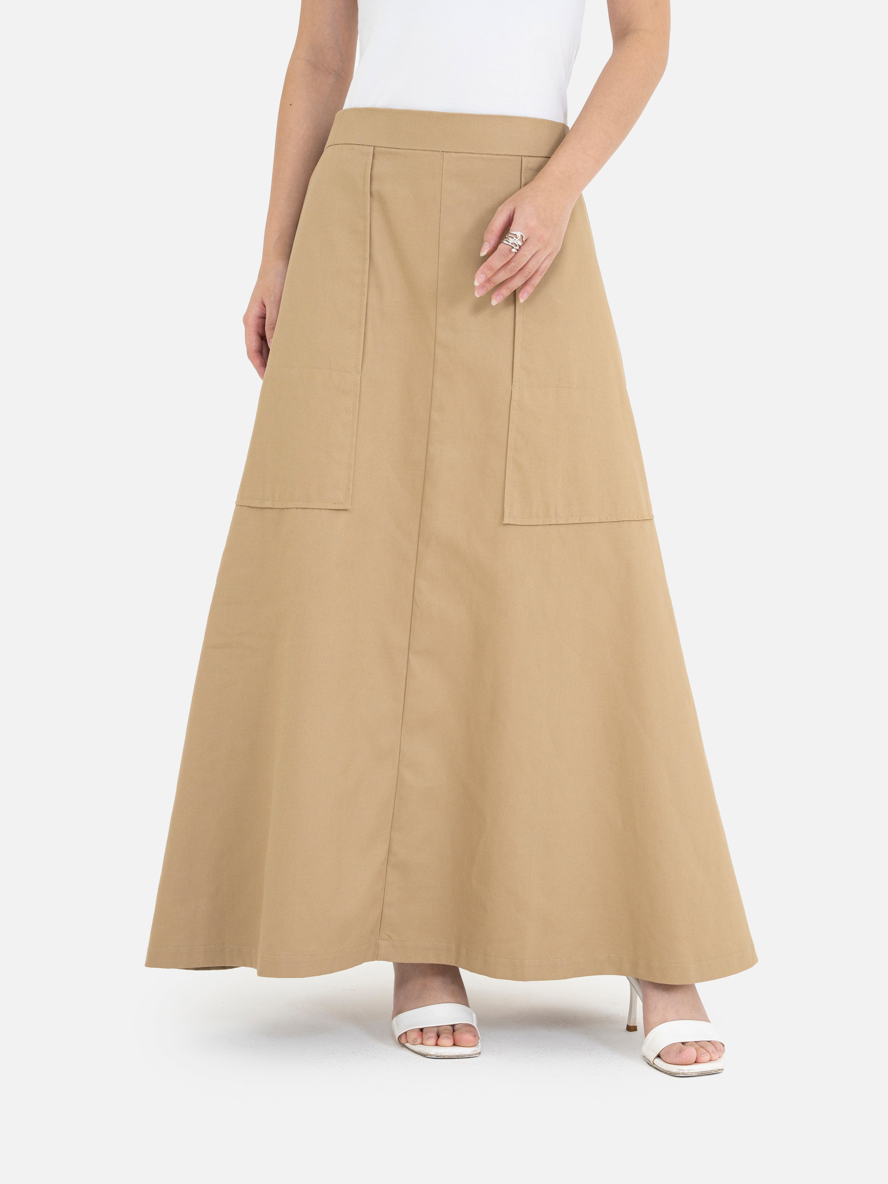 Luna Cotton Twill Skirt