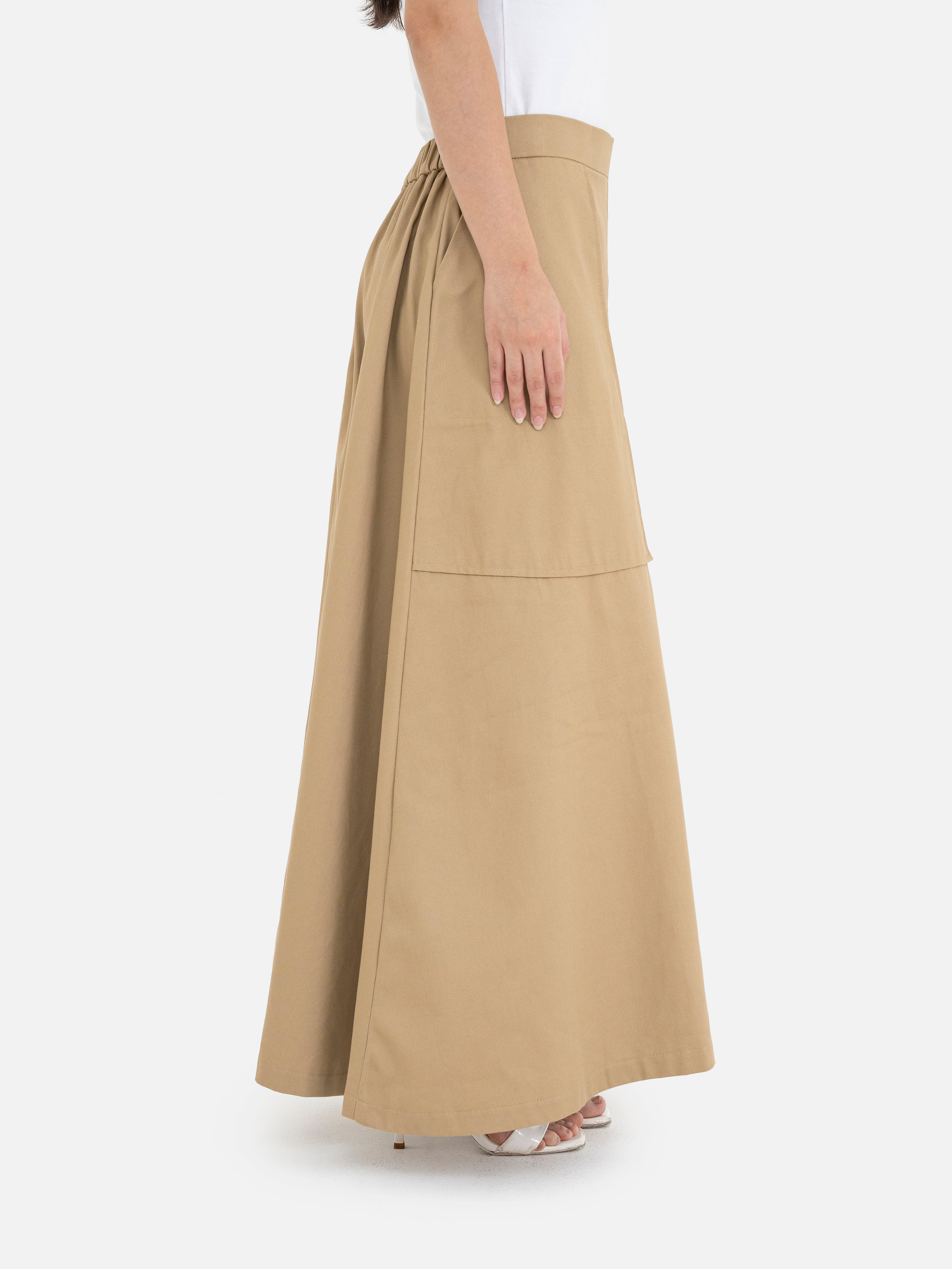 Luna Cotton Twill Skirt