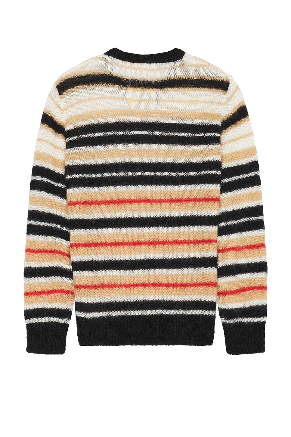 Round Neck Striped Sweater