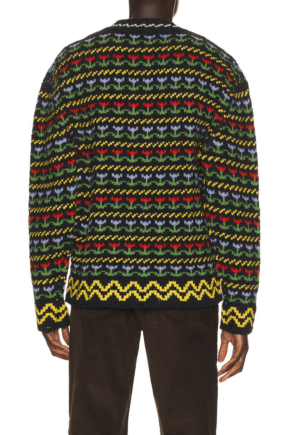 Zig Zag Crewneck Sweater