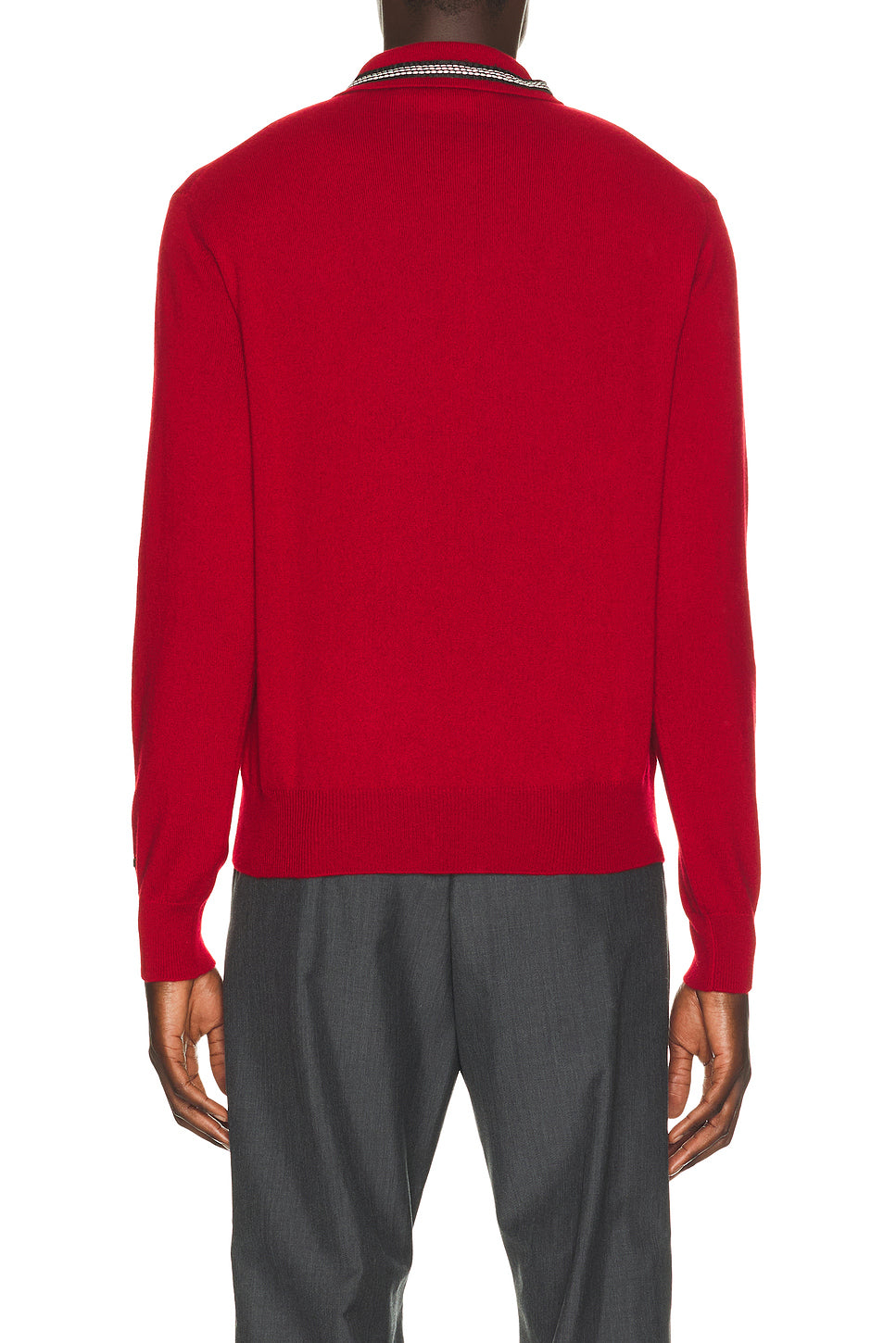 Cardigan With Polo Cardigan