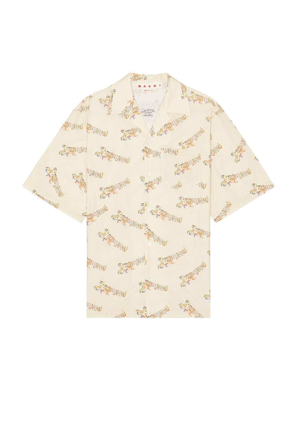 X Paloma Ferocious Curly Kitty Bowling Shirt