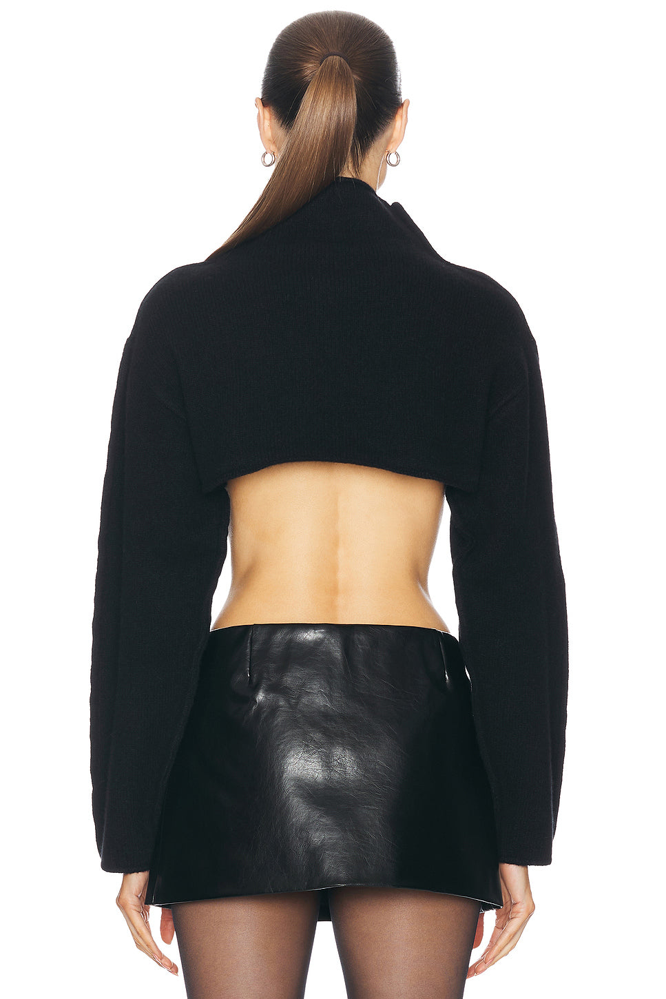 Turtleneck Cropped Sweater