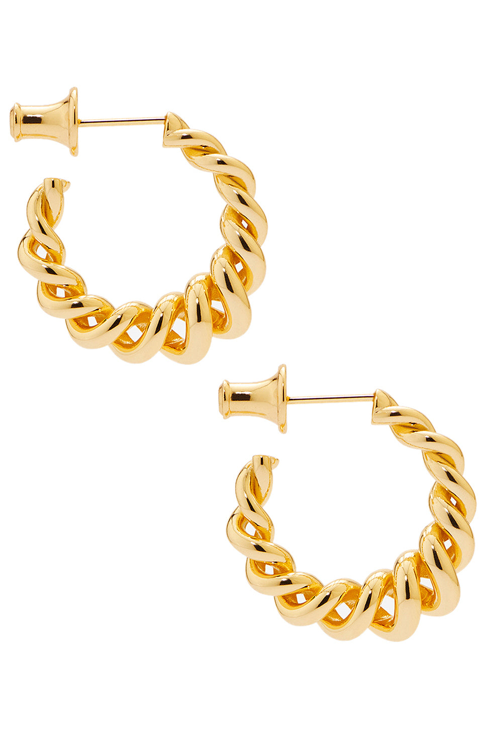 Twister Hoop Earrings