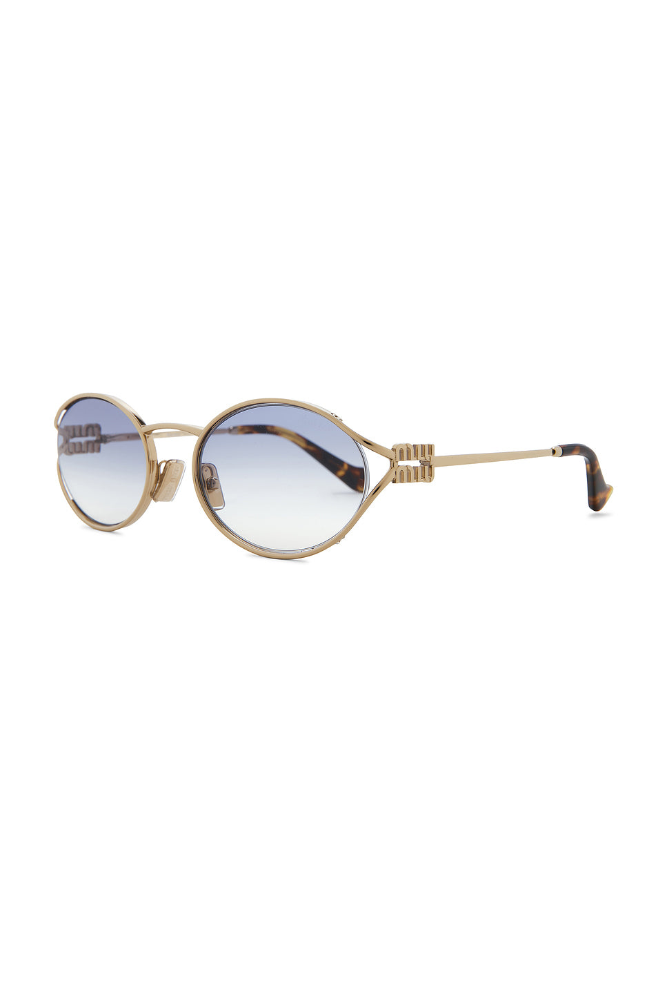 Oval Metal Sunglasses