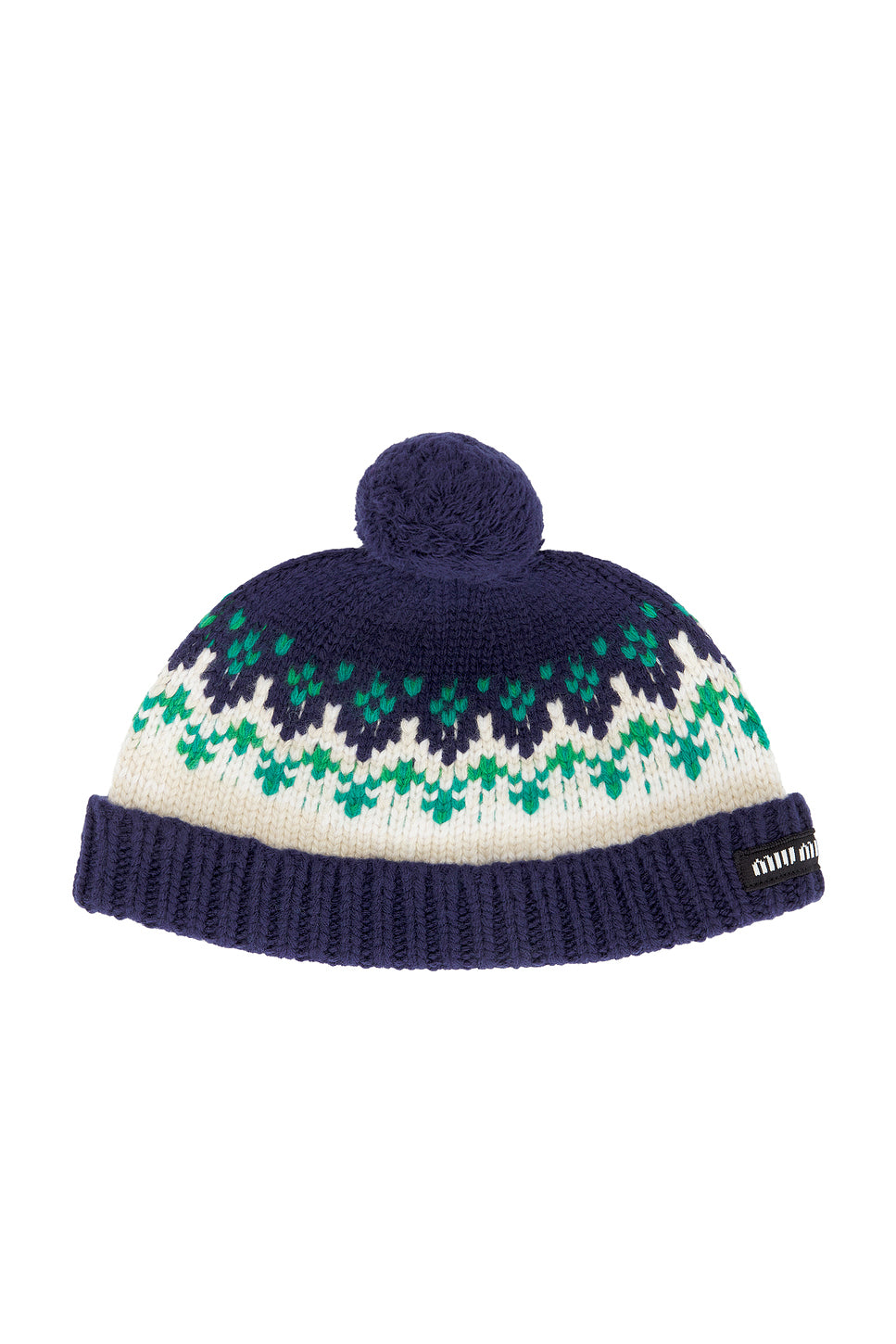 Wool Fairisle Beanie
