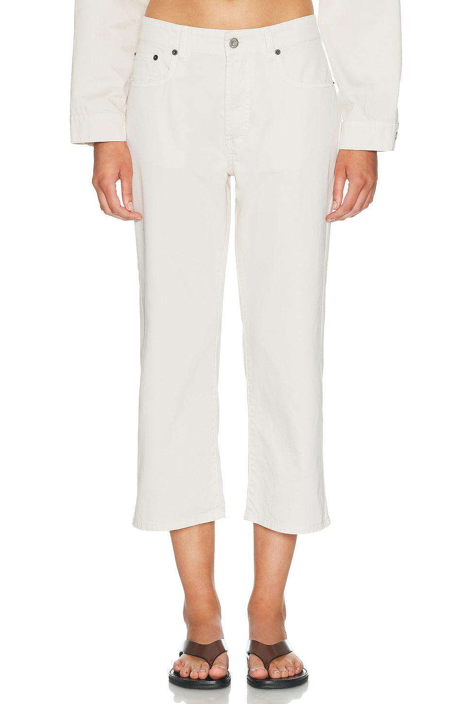 Cropped Flare Leg