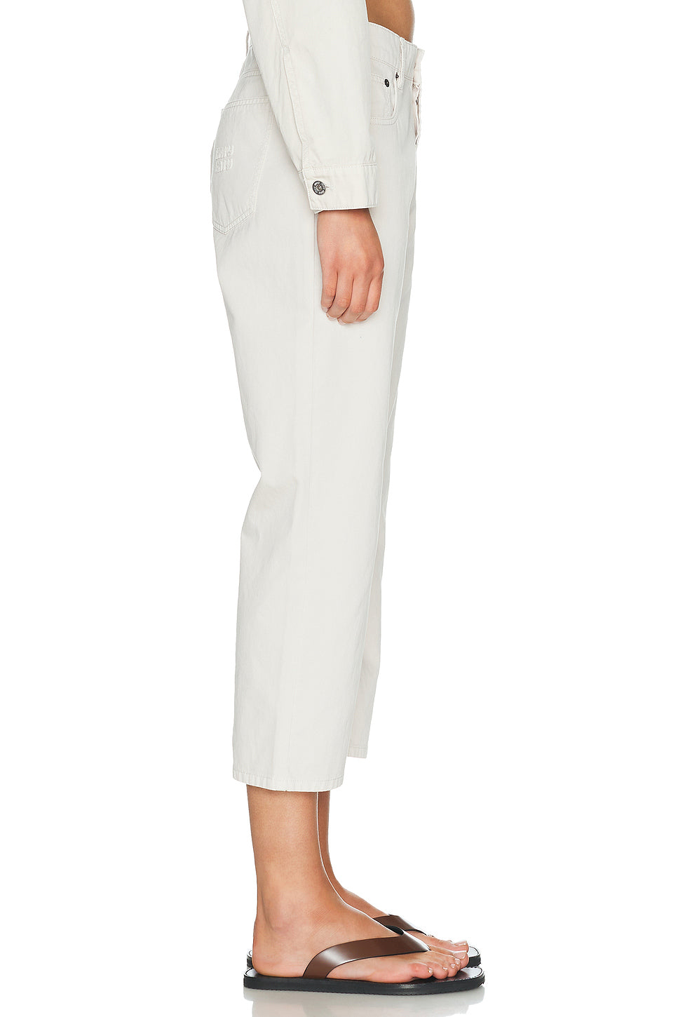 Cropped Flare Leg