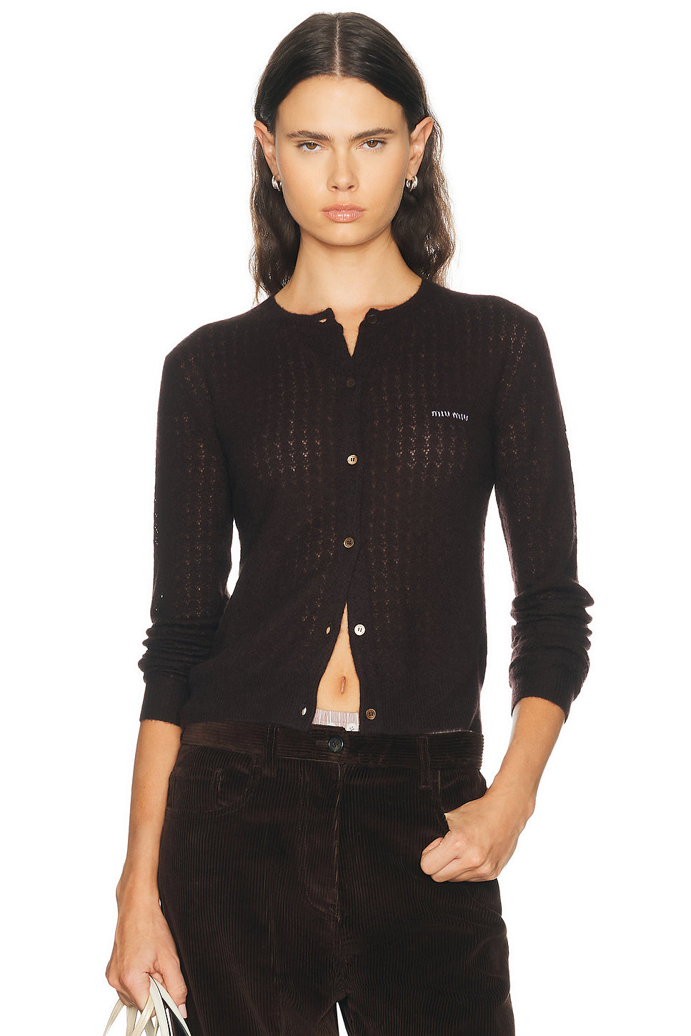 Cashmere Silk Pizzo Cardigan