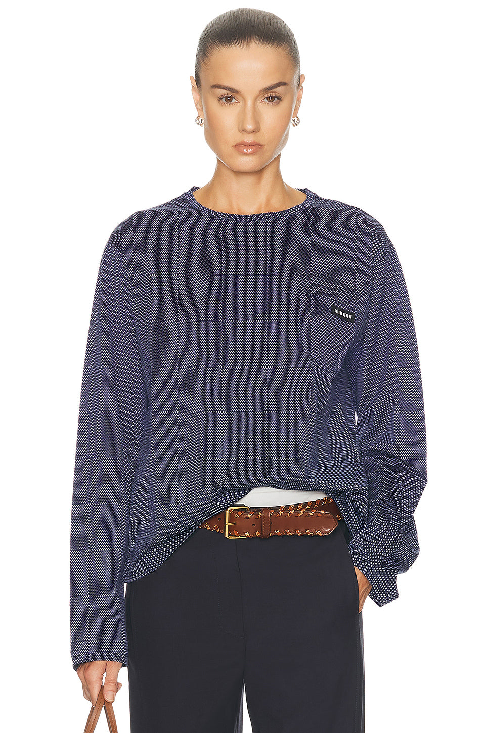 Jersey Jacquard Top