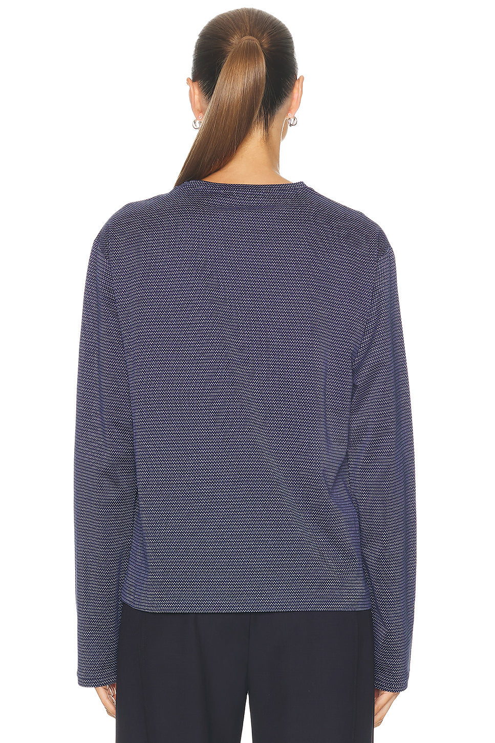 Jersey Jacquard Top