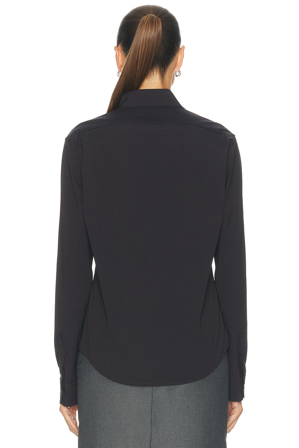 Popeline Stretch Washed Shirt