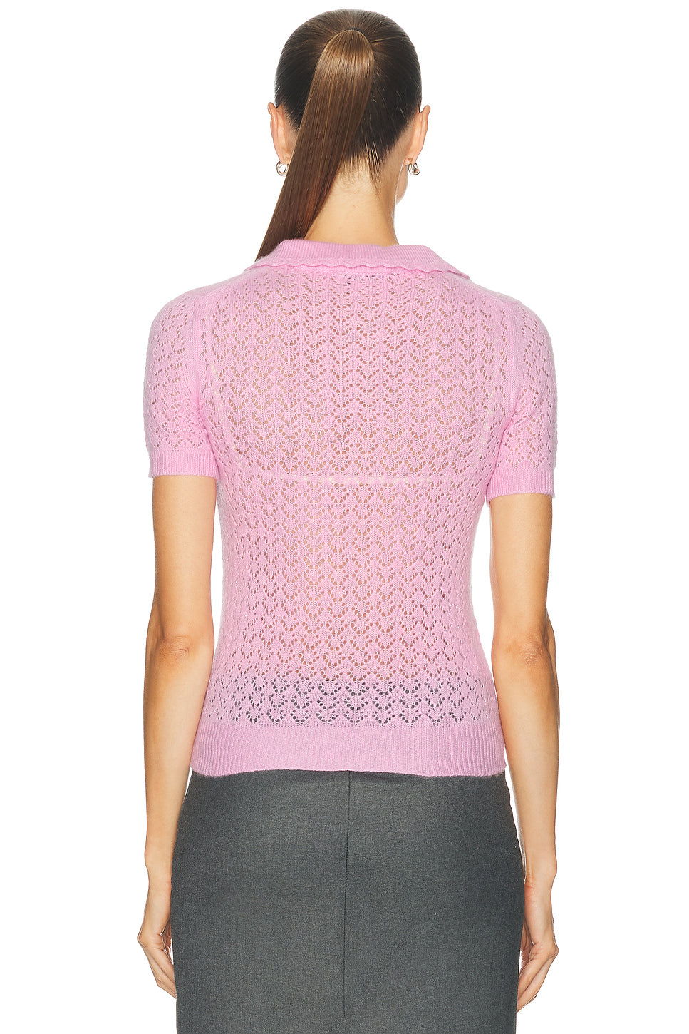 Cashmere Silk Pizzo Top