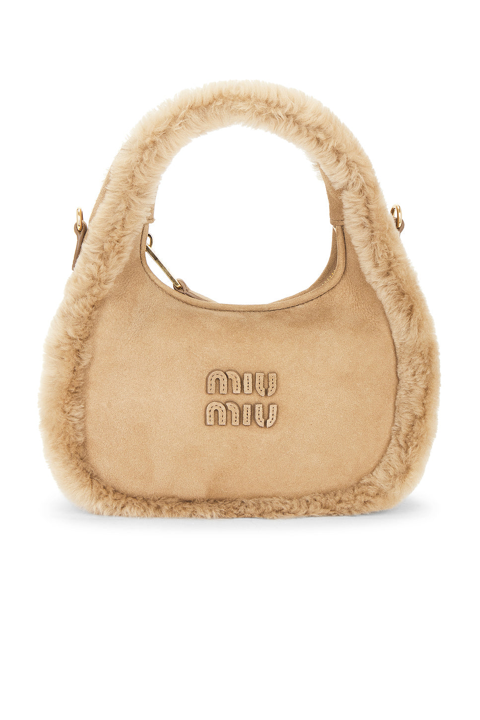 Wander Camoscio Shearling Bag