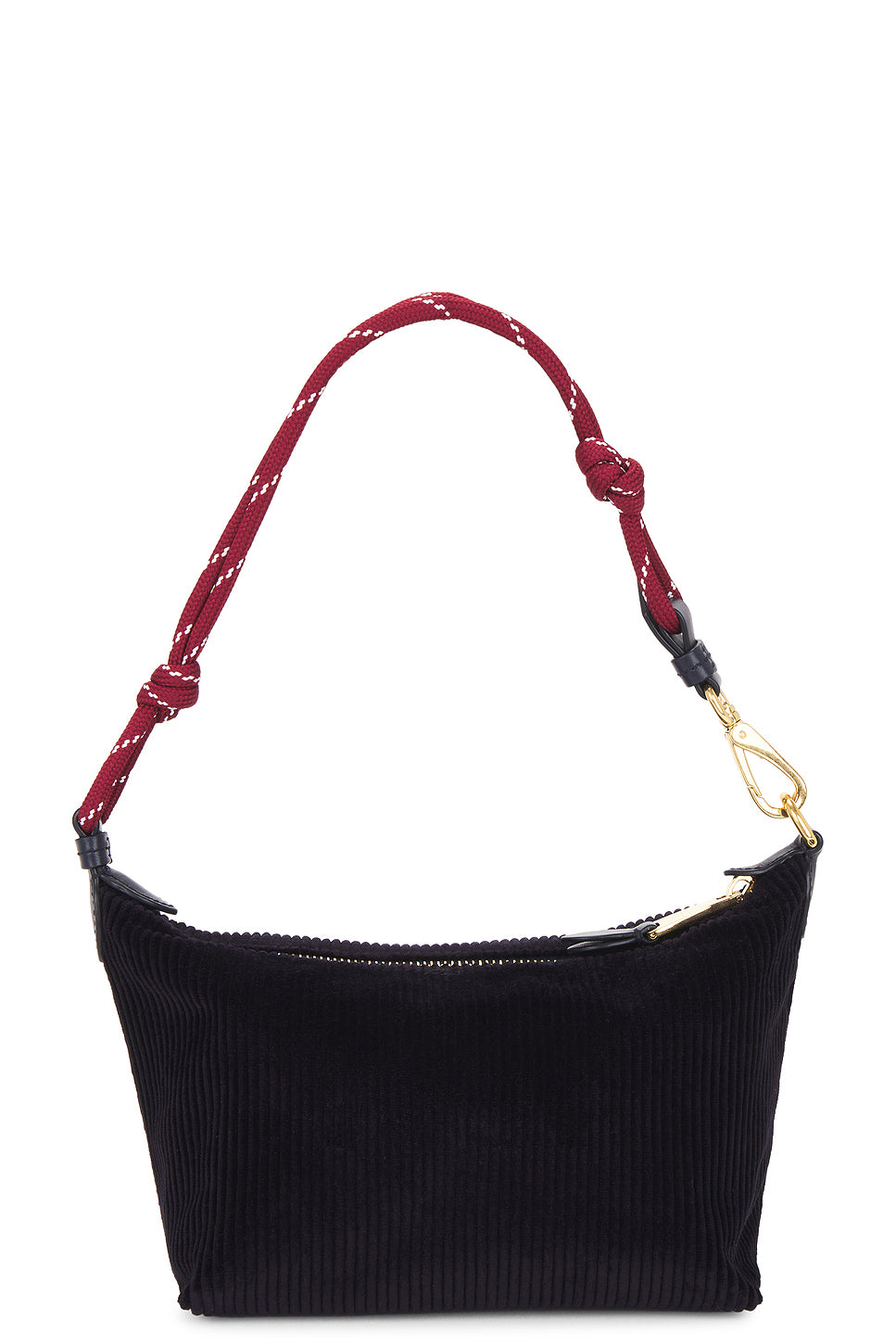 Velluto Righe Nastro Bag