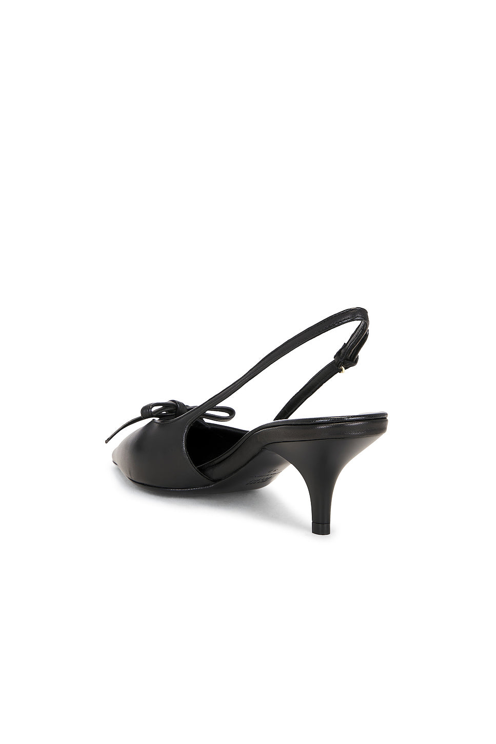 Nappa Bow Slingback Pump
