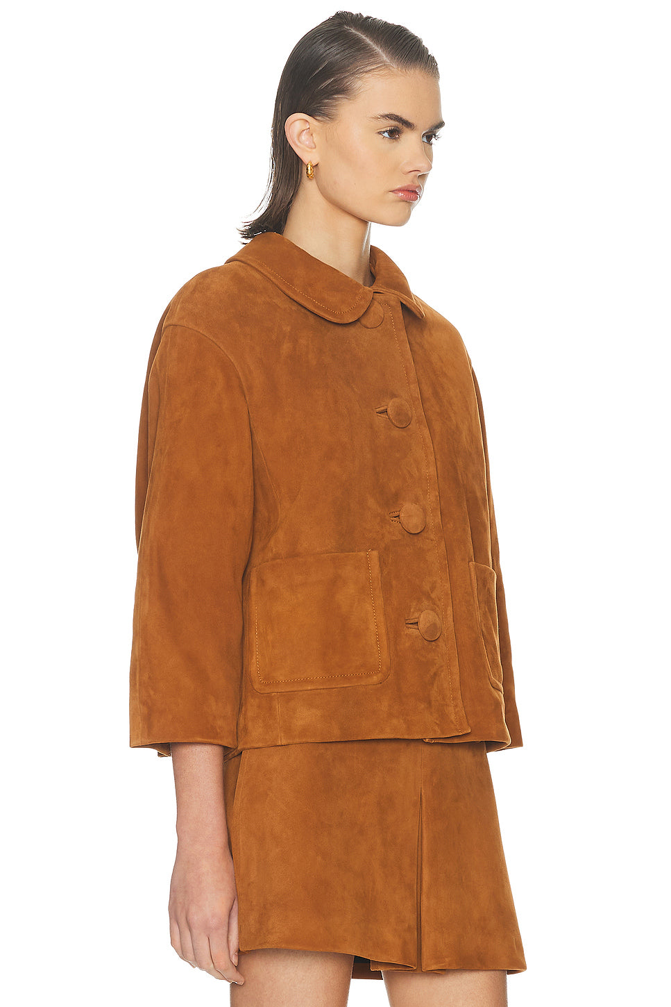 Suede Doll Jacket