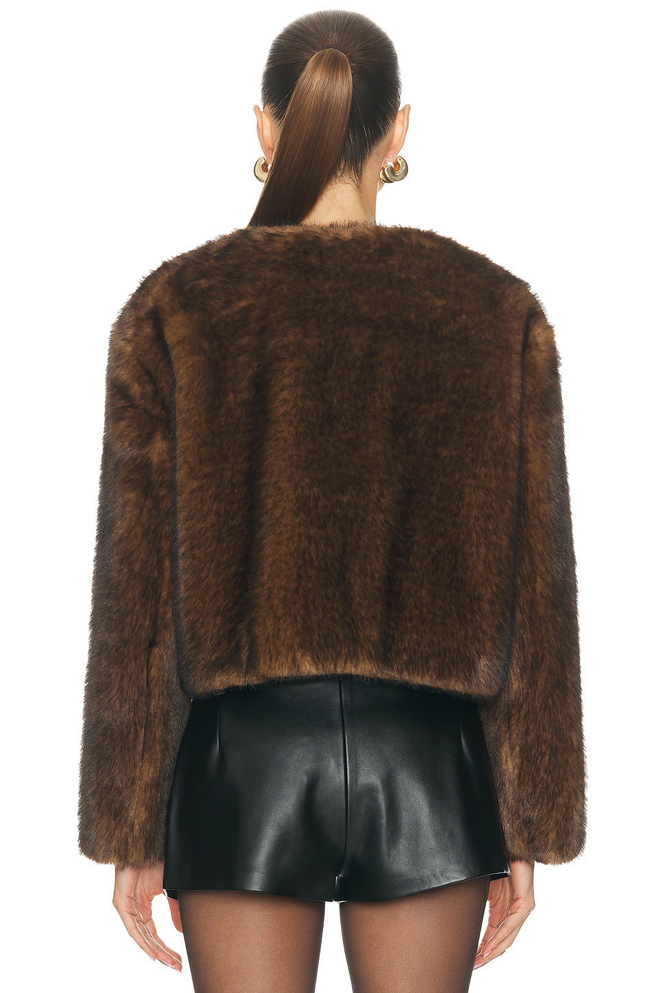 Teddy Cropped Jacket