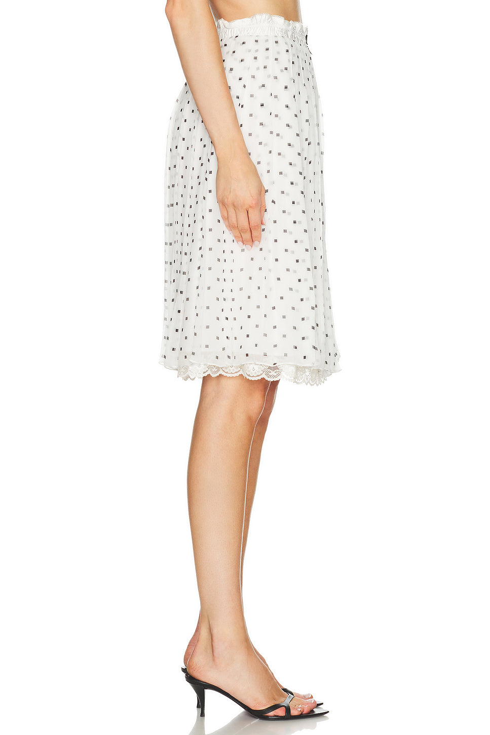 Layered Crinkle Chiffon Skirt