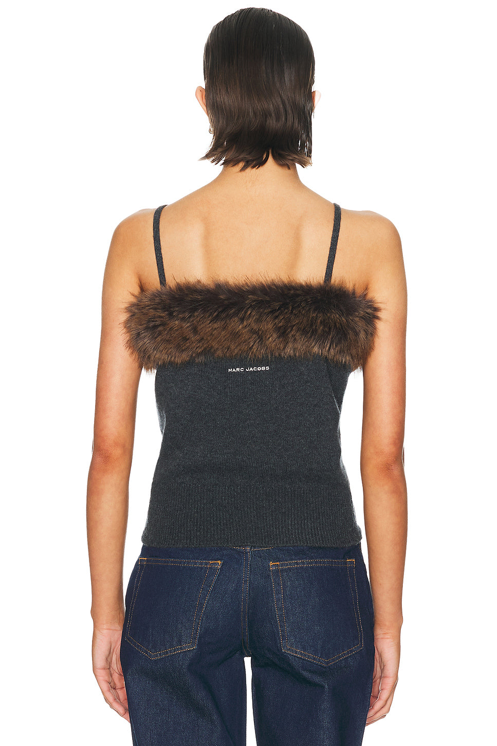 Faux Fur Lined Tank Top