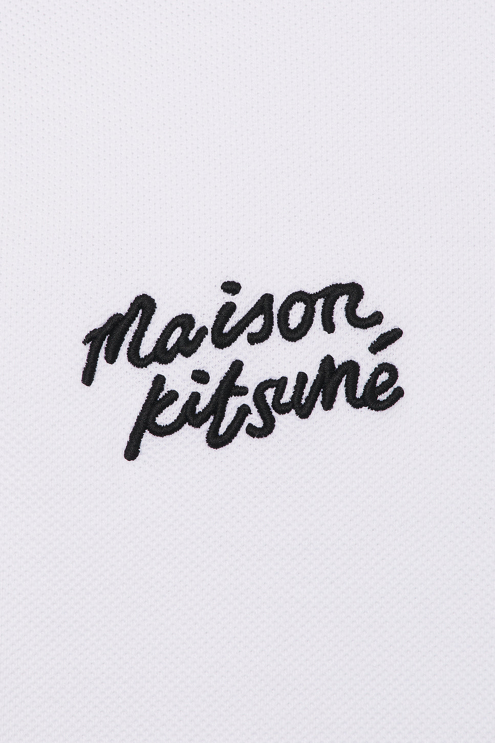 Maison Kitsune Handwriting Comfort Polo