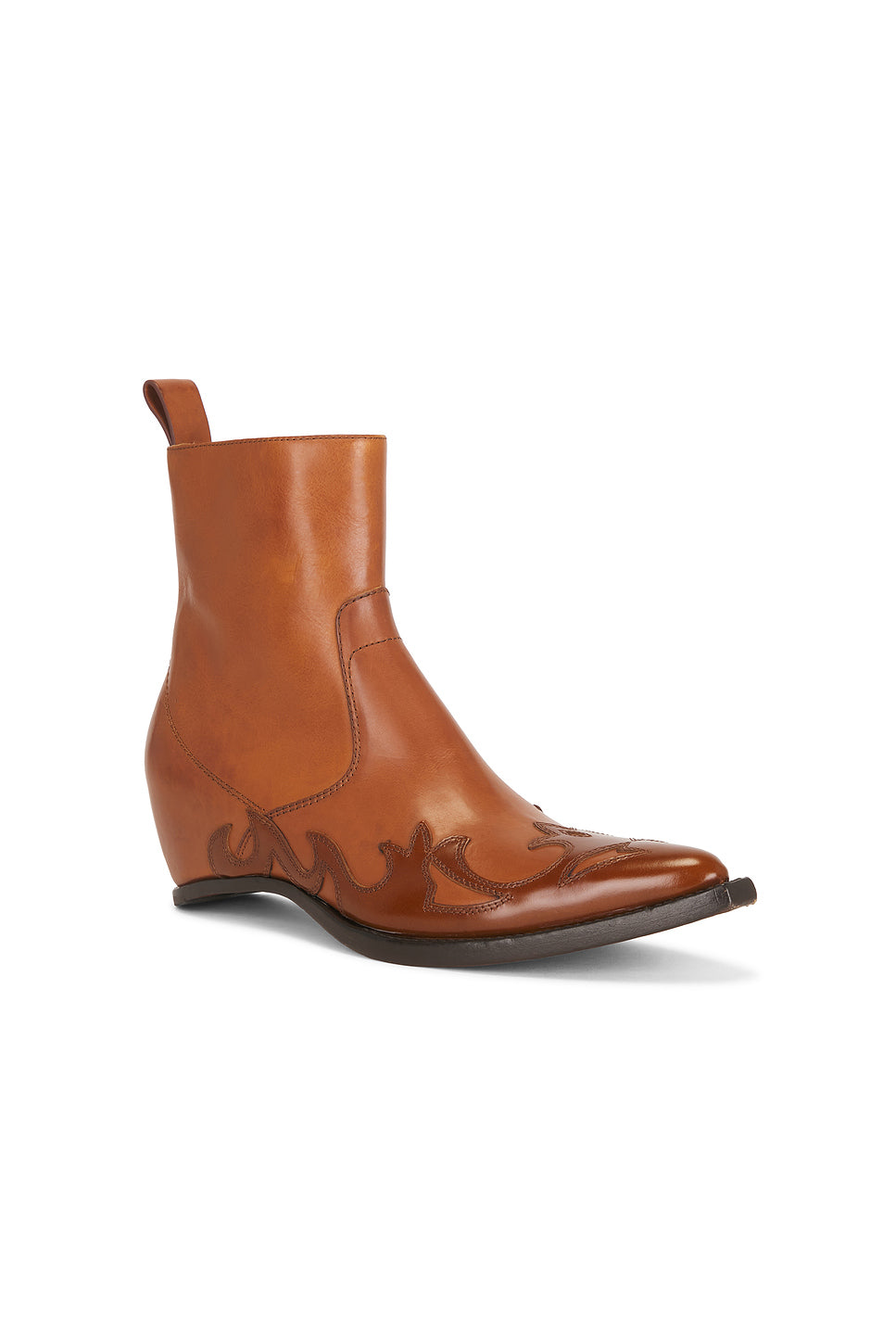 Heel-less Western Flames Boot H45