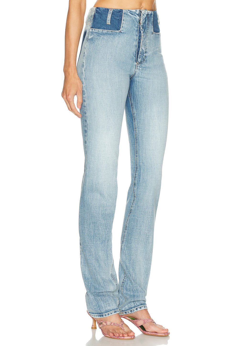 Waistless Straight Leg