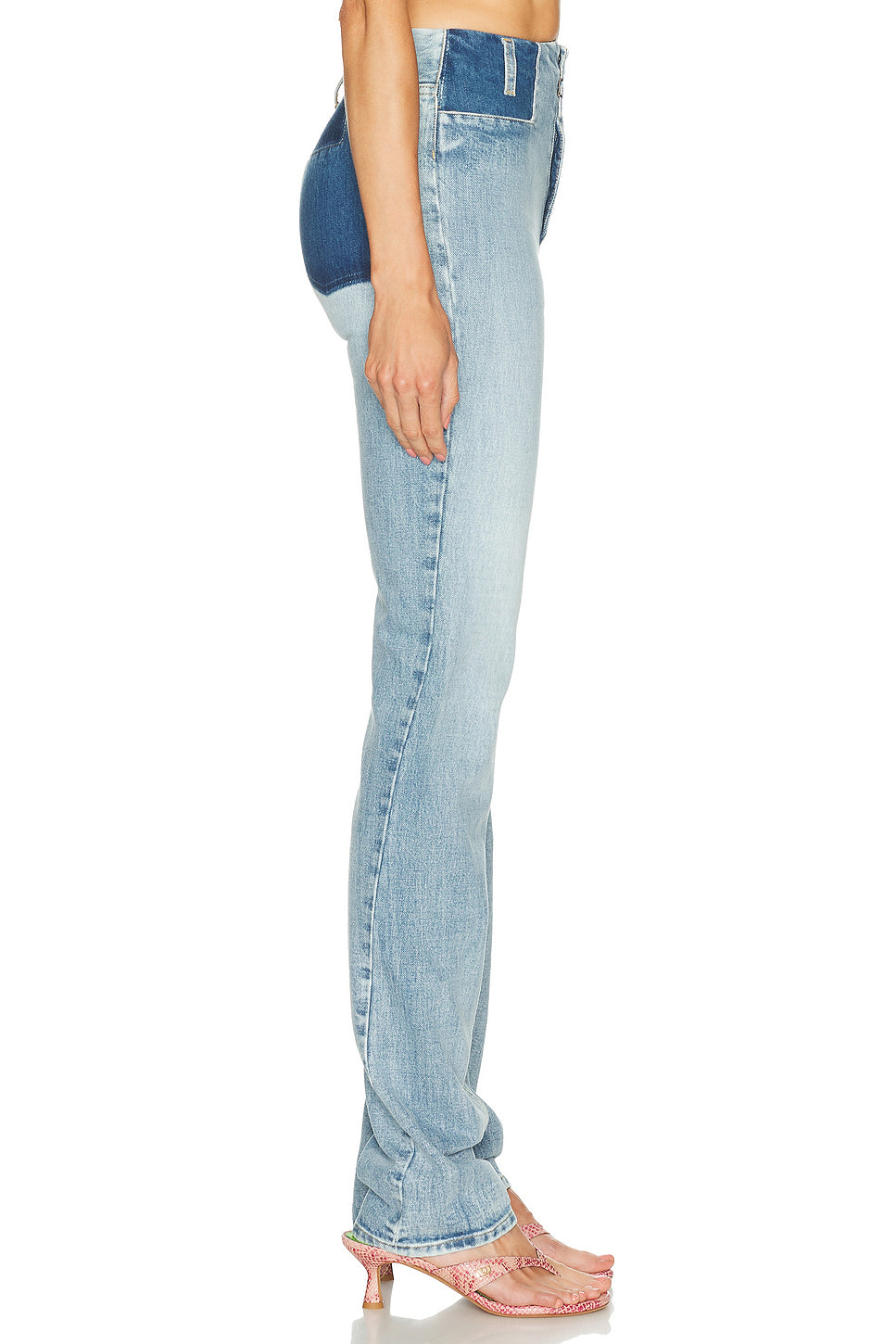 Waistless Straight Leg