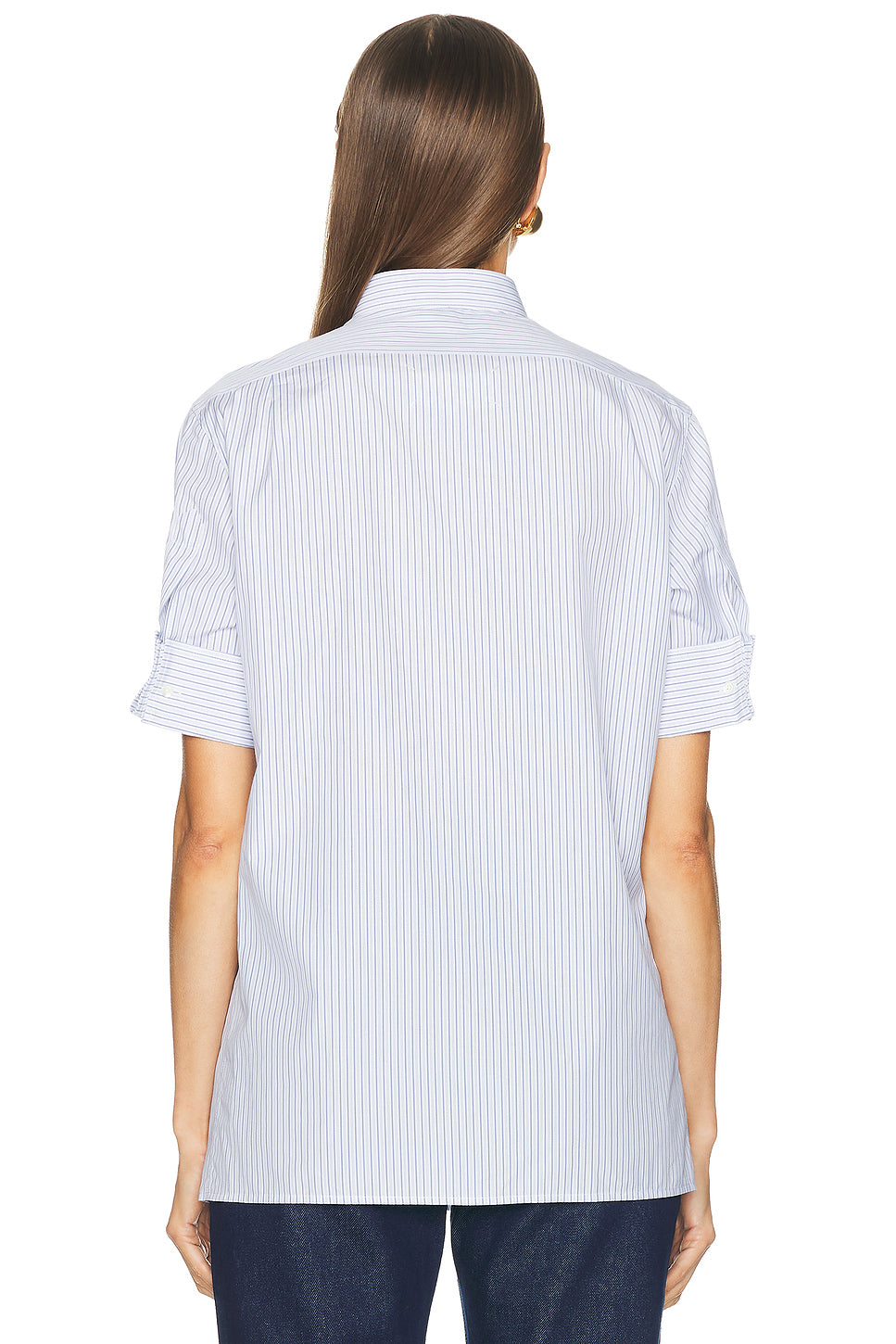 Snapped Button Short Sleeve Shirt