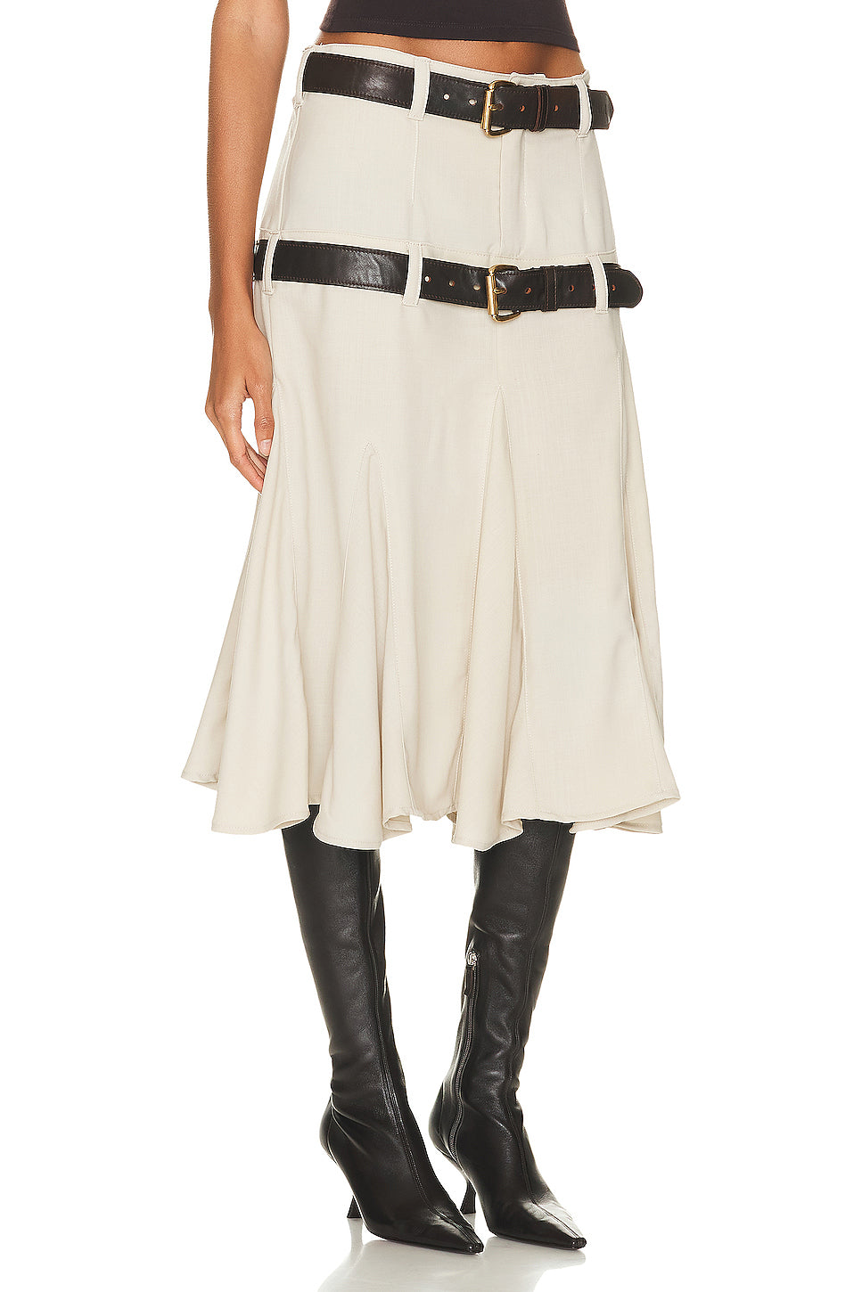 Double Belted Skirt