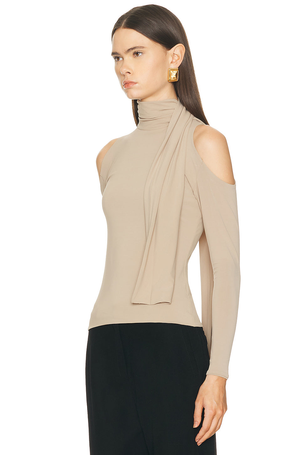 for FWRD Jean Scarf Top