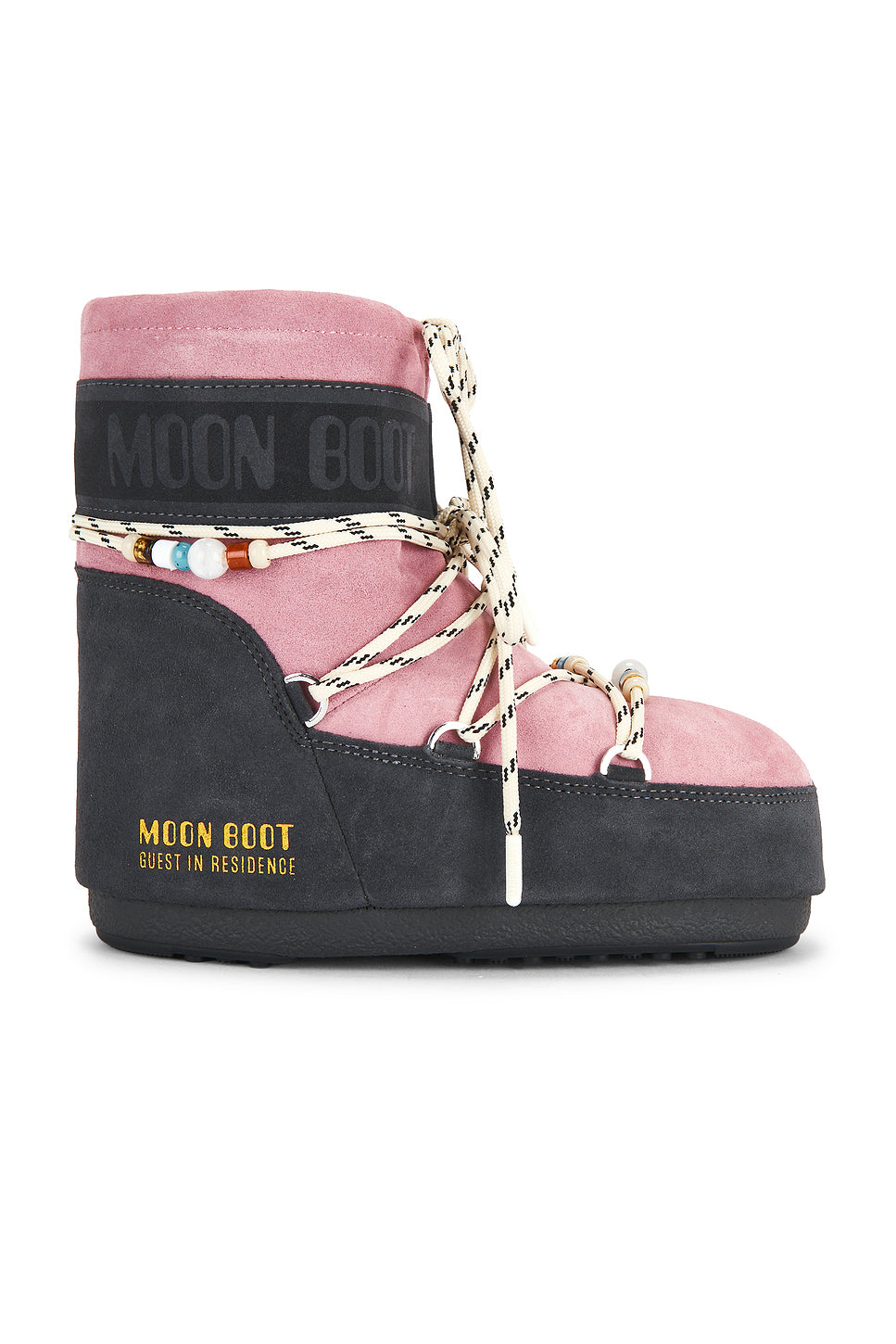 X Guest in Residence Icon Low Suede Beads Boot