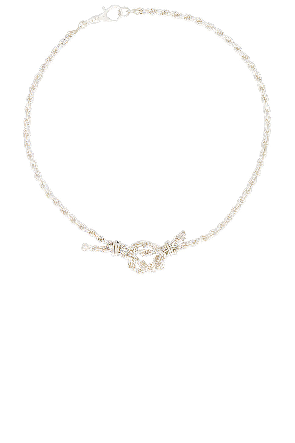 Knotted Rope Chain Necklace