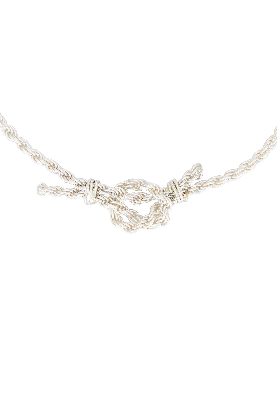 Knotted Rope Chain Necklace