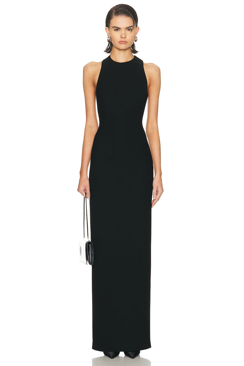 Asymmetrical Open Back Dress