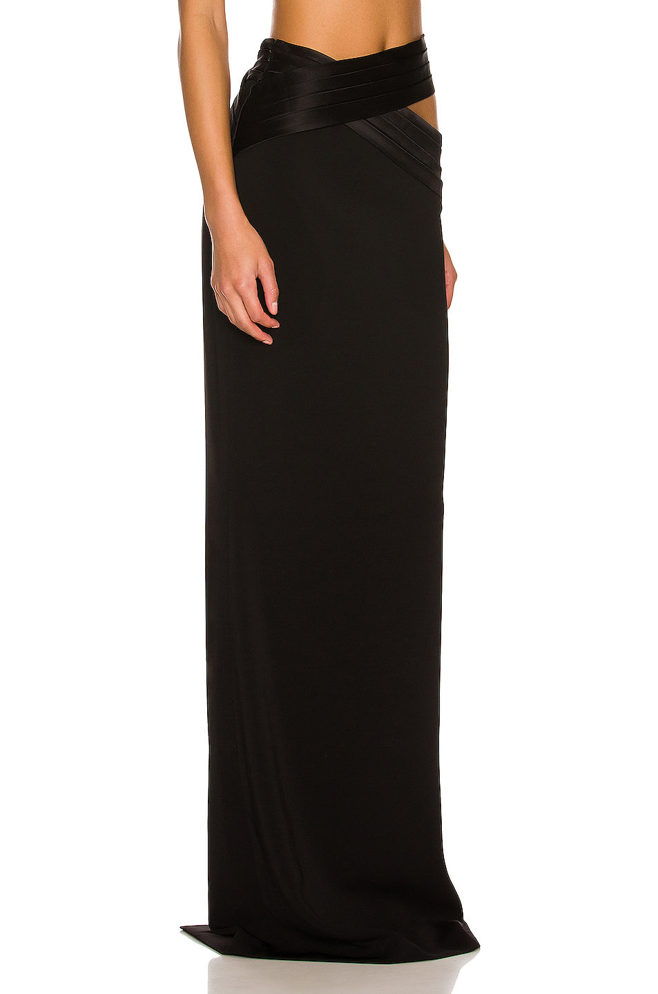 Cutout Maxi Skirt