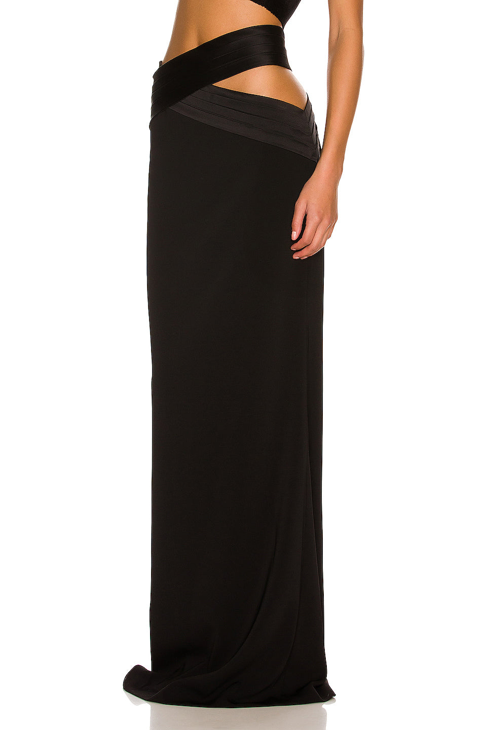 Cutout Maxi Skirt