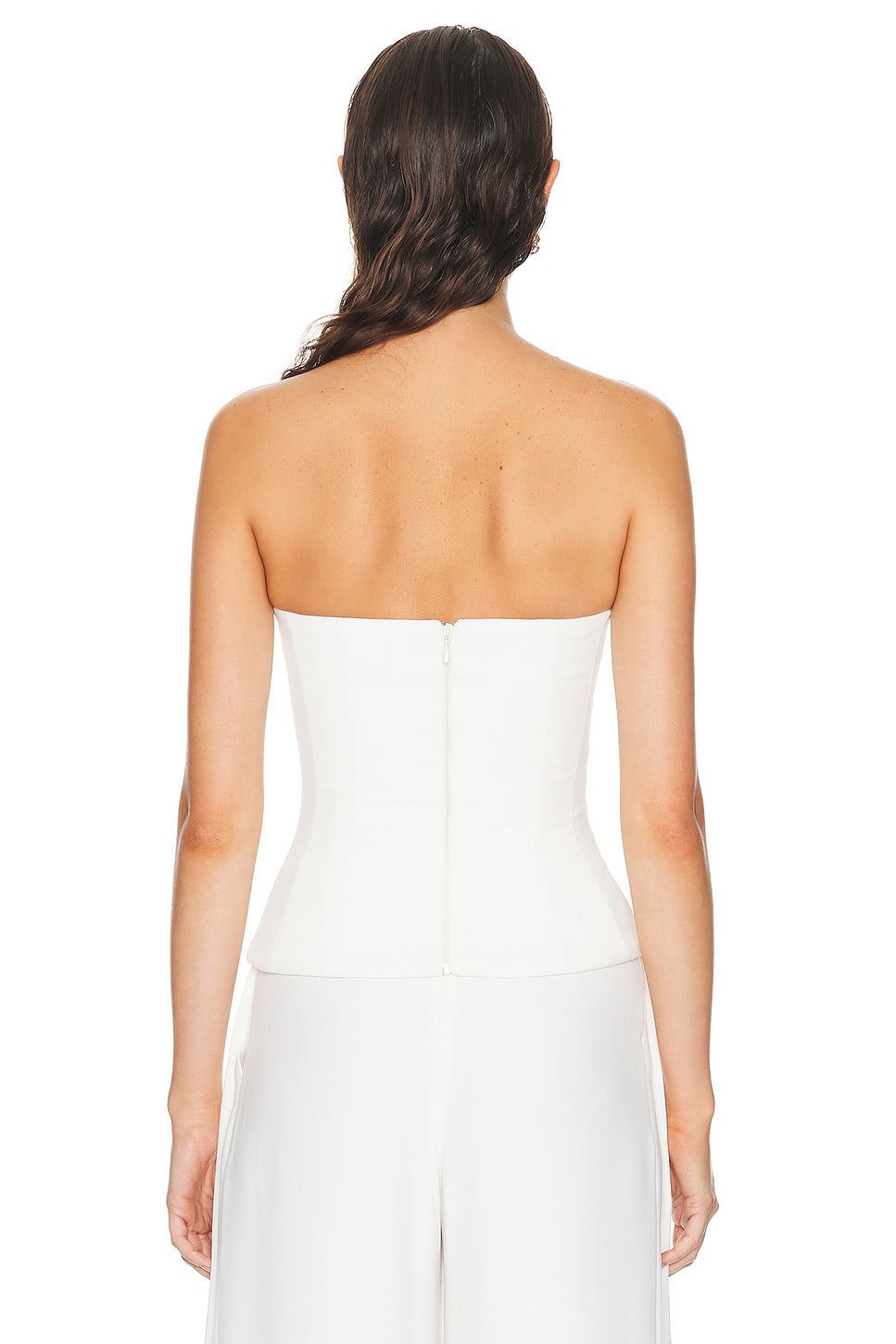 Strapless Ruched Top