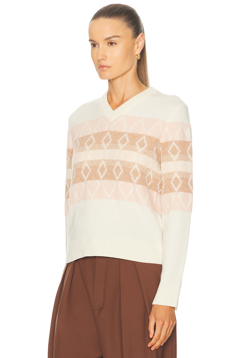 Long Sleeve V-neck Sweater