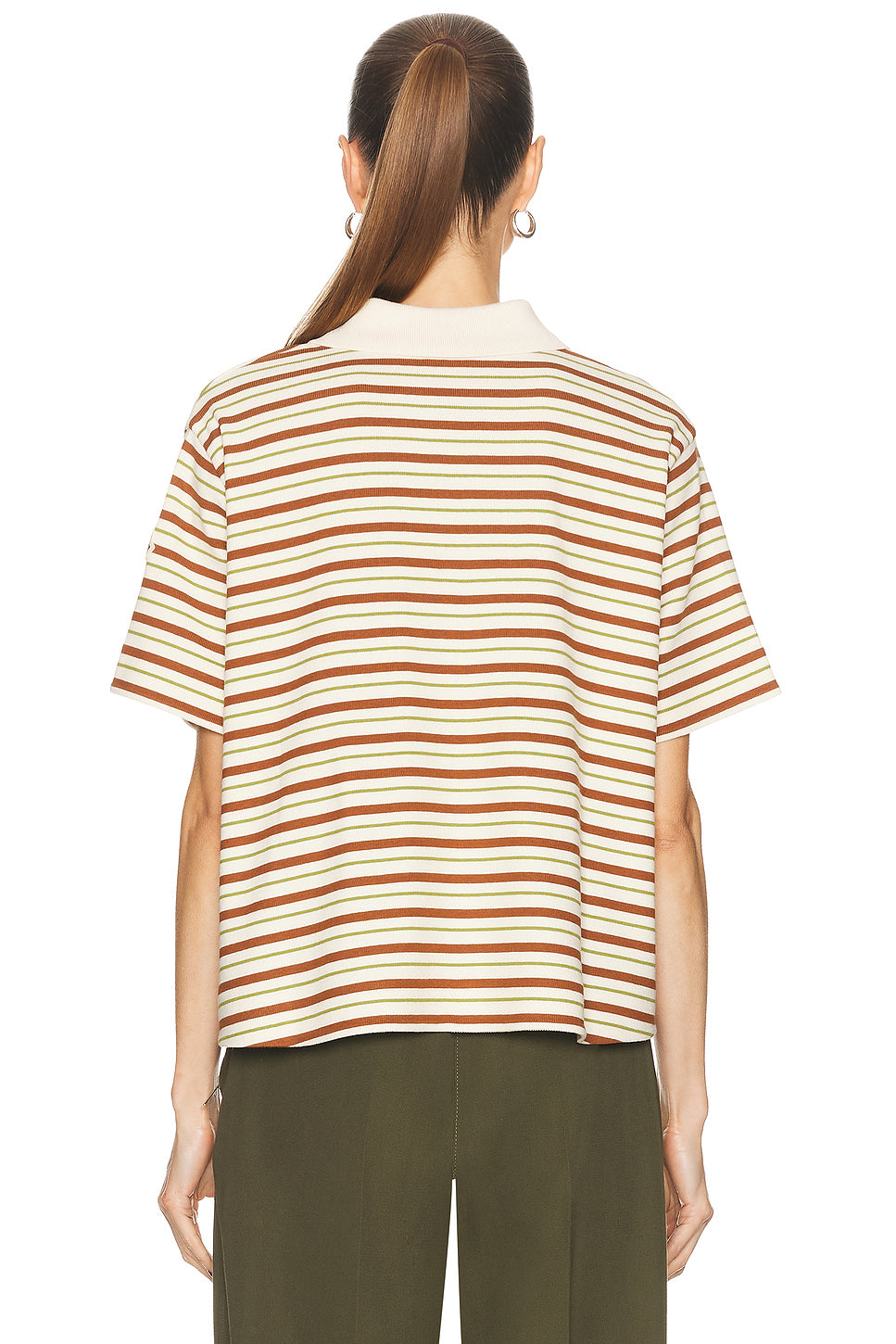 Lace Up Polo
