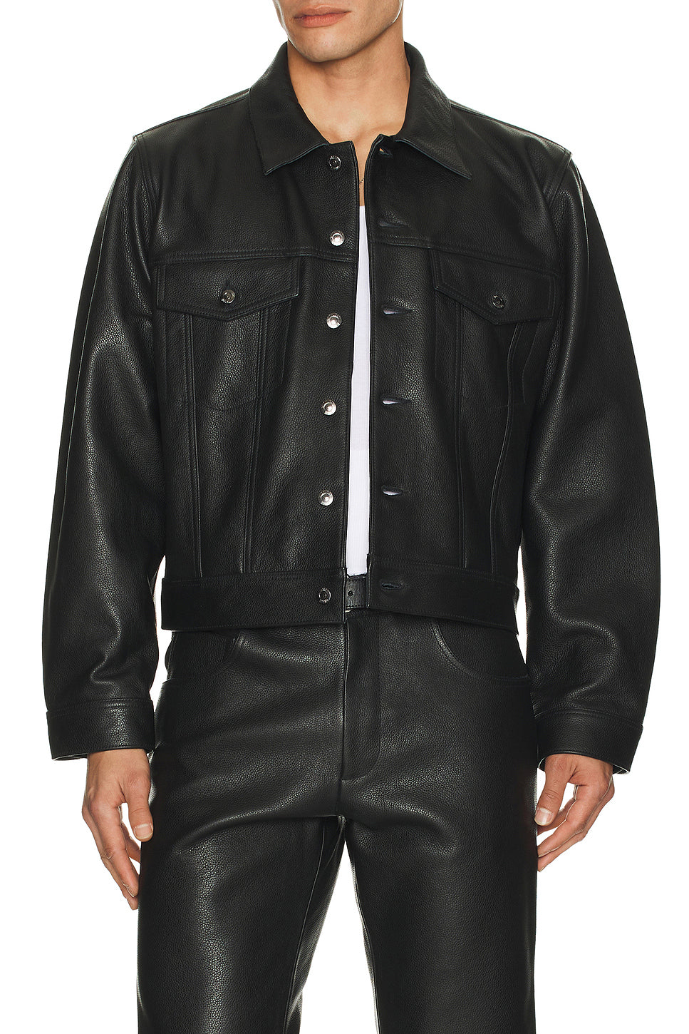 Leather Trucker Jacket