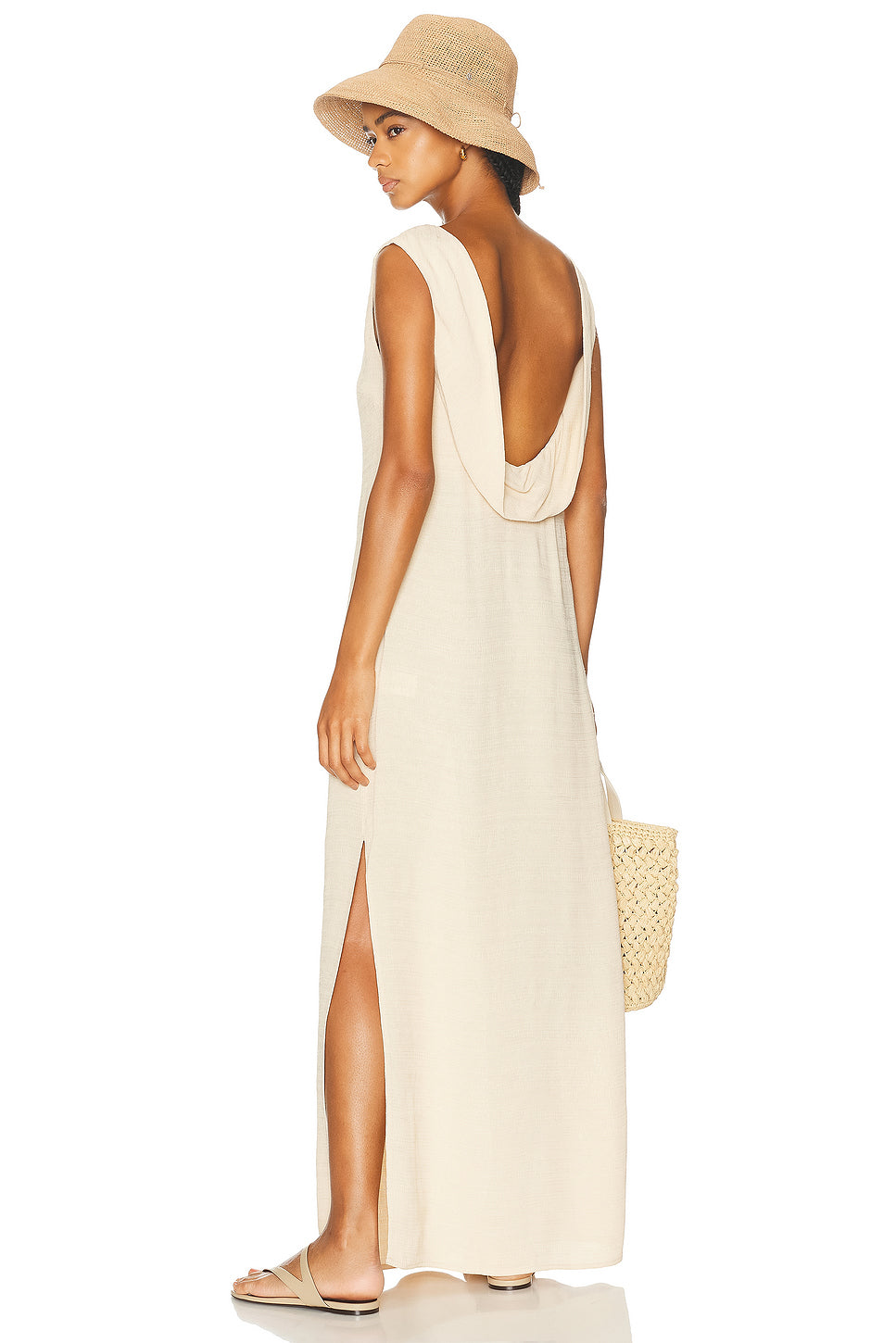 Cowl Back Dress