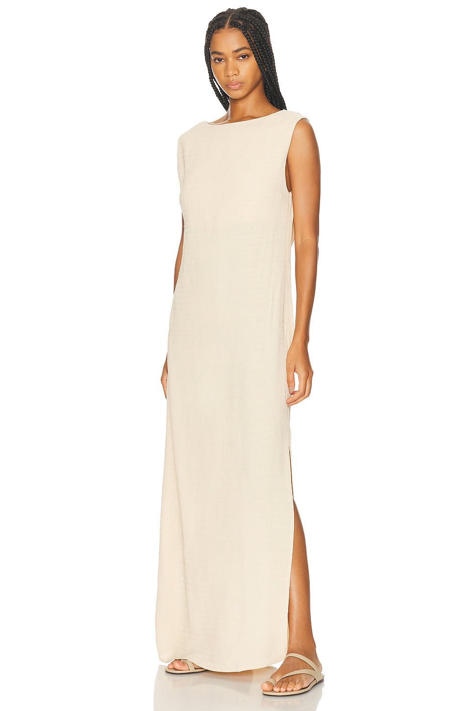 Cowl Back Dress