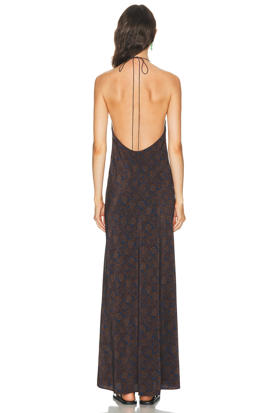 Low Back Halter Dress