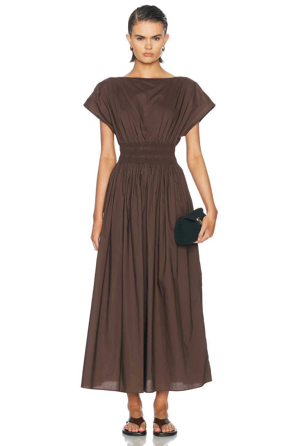Shirred Waist Dress
