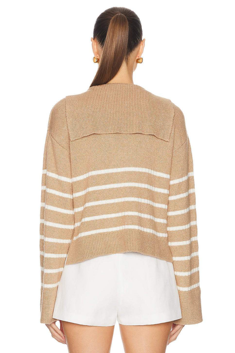 Striped Sailor Knit Pullover Sweater